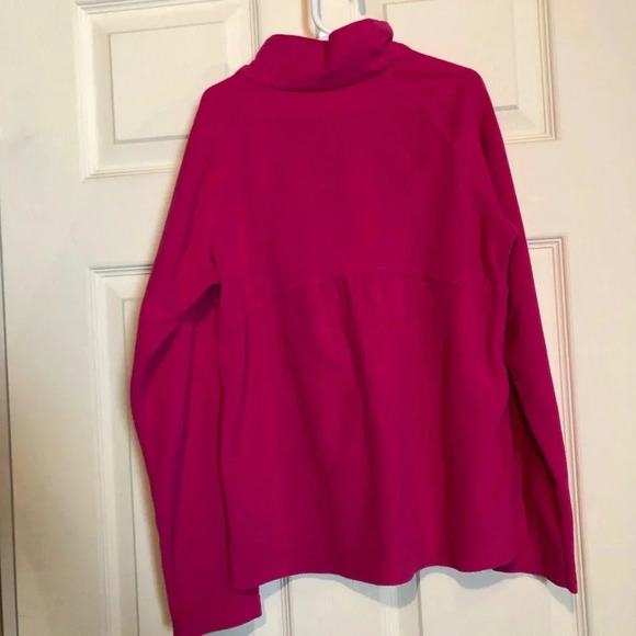 Columbia Girls 10/12 Fleece Sweatshirt Pink - Picture 4 of 4